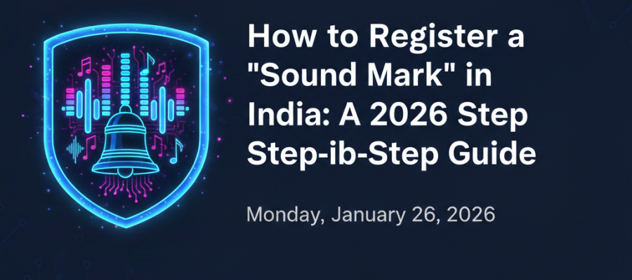 How to Register a Sound Mark in India A 2026 Step-by-Step Guide